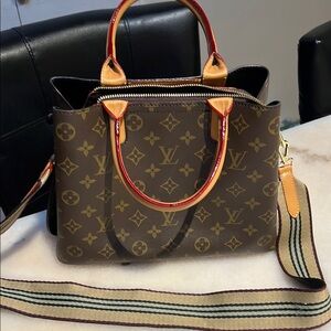 Brown and Tan hand bag / crossbody